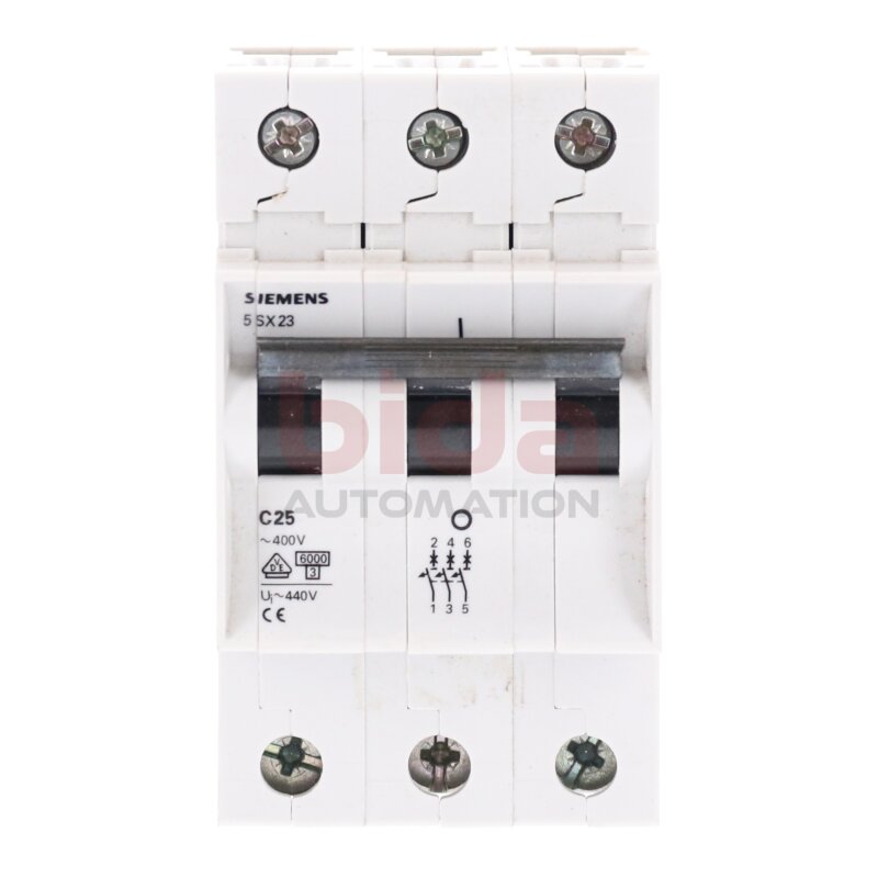 Siemens 5 SX23 C25 / 5SX23 C25 Leistungsschutzschalter Circuit Breaker