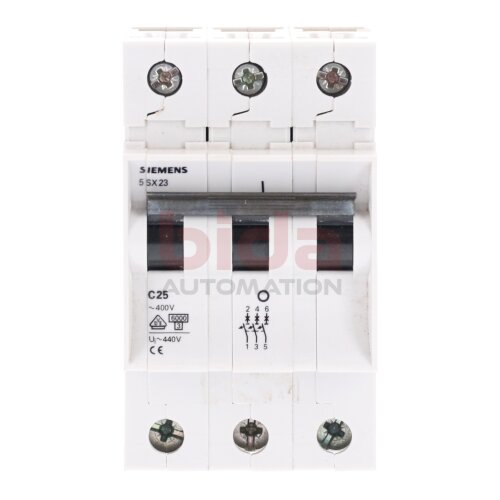 Siemens 5 SX23 C25 / 5SX23 C25 Leistungsschutzschalter Circuit Breaker