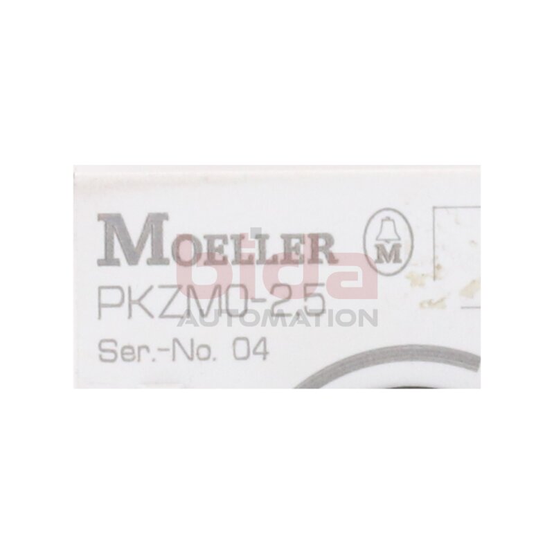 Moeller PKZM0-2,5 Ser.-No. 04 Motoschutzschalter Motor Protection Switch
