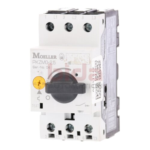 Moeller PKZM0-2,5 Ser.-No. 04 Motoschutzschalter Motor Protection Switch