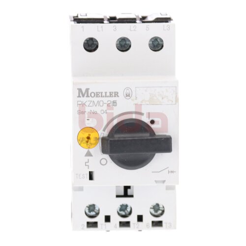 Moeller PKZM0-2,5 Ser.-No. 04 Motoschutzschalter Motor Protection Switch