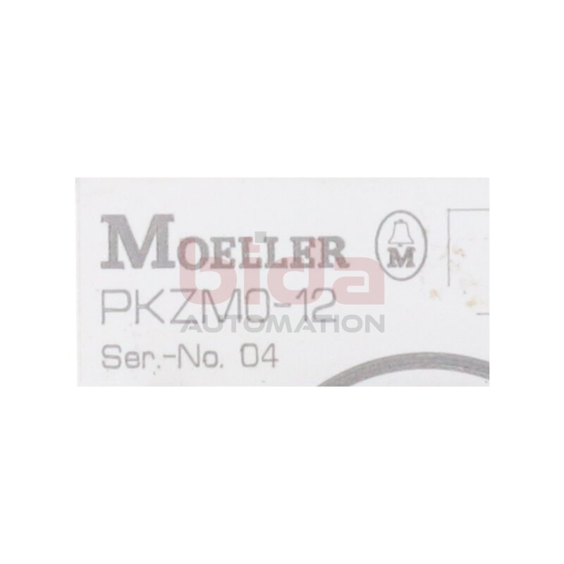 Moeller PKZM0-12 Ser.-No 04 Motoschutzschalter Motor Protection Switch
