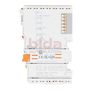 Beckhoff KL9100 Potenzialeinspeiseklemme Power Supply...