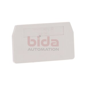 Weidmüller ZAP/TW1 Abschlussplatte End Plate