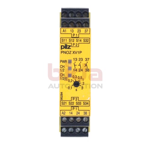 Pilz PNOZ XV1P 3/24VDC 2n/o 1n/o t (777601) Sicherheitsrelais Saftey Relay