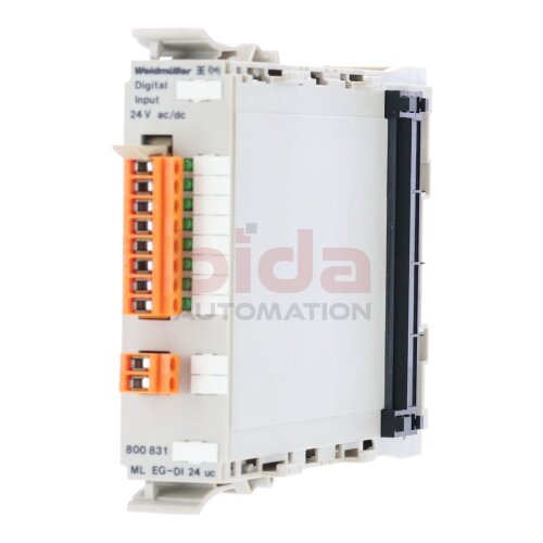 Weidm&uuml;ller 800831 ML EG-DI 24 uc Digiales Eingangsmodu Digital Input Module