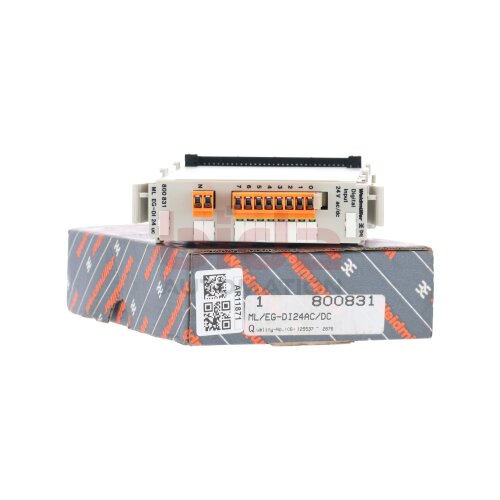 Weidm&uuml;ller 800831 ML EG-DI 24 uc Digiales Eingangsmodu Digital Input Module