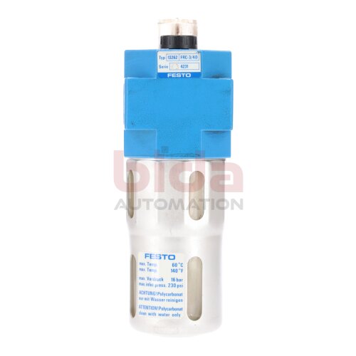 Festo 13262 FRC-3/4D Druckminderer Druckregler Pressure Reducer / Regulator