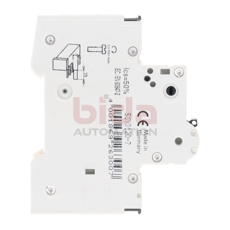 Siemens 5SY8120-7 / 5SY8 120-7  MCB C20 Leistungsschutzschalter Circuit Breaker