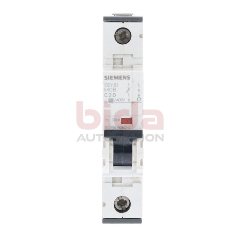 Siemens 5SY8120-7 / 5SY8 120-7  MCB C20 Leistungsschutzschalter Circuit Breaker