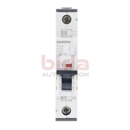 Siemens 5SY8120-7 / 5SY8 120-7  MCB C20 Leistungsschutzschalter Circuit Breaker