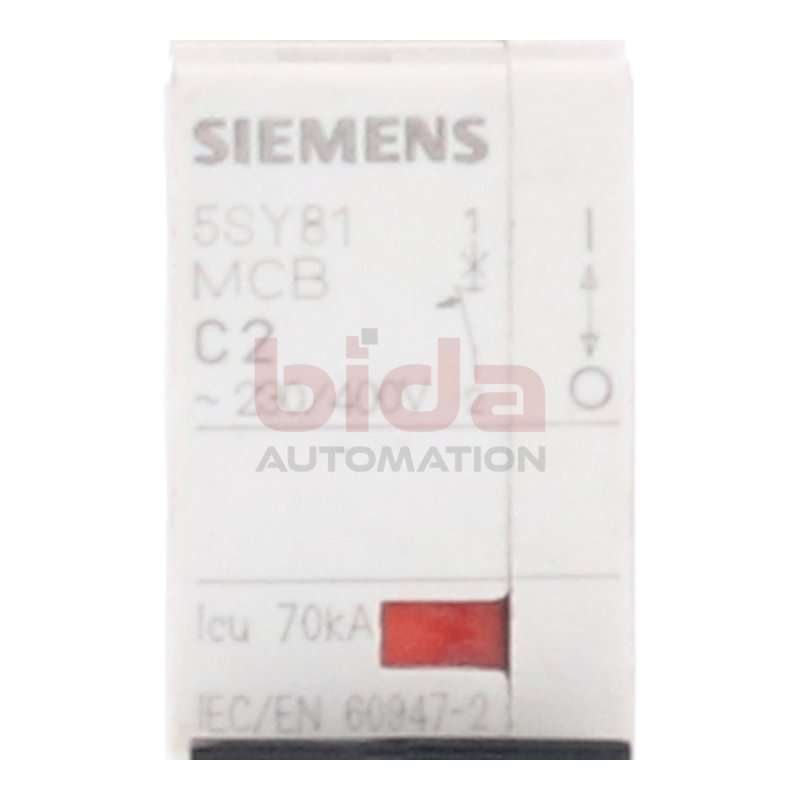 Siemens 5SY81 MCB C2 Leistungsschutzschalter Circuit Breaker
