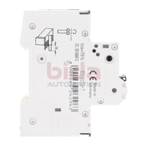 Siemens 5SY81 MCB C8  Leistungsschutzschalter Circuit Breaker