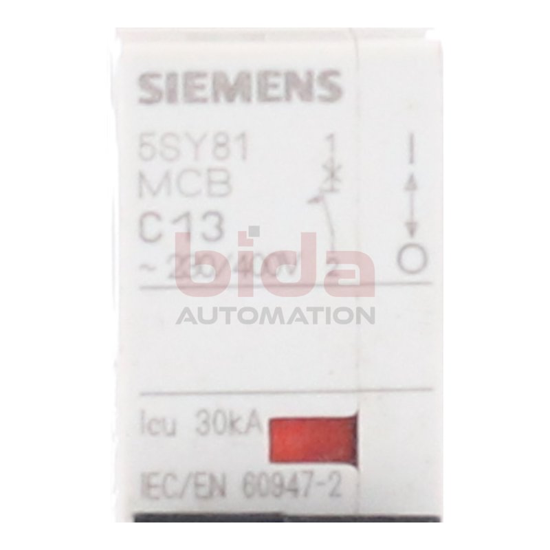Siemens 5SY81 MCB C13  Leistungsschutzschalter Circuit Breaker