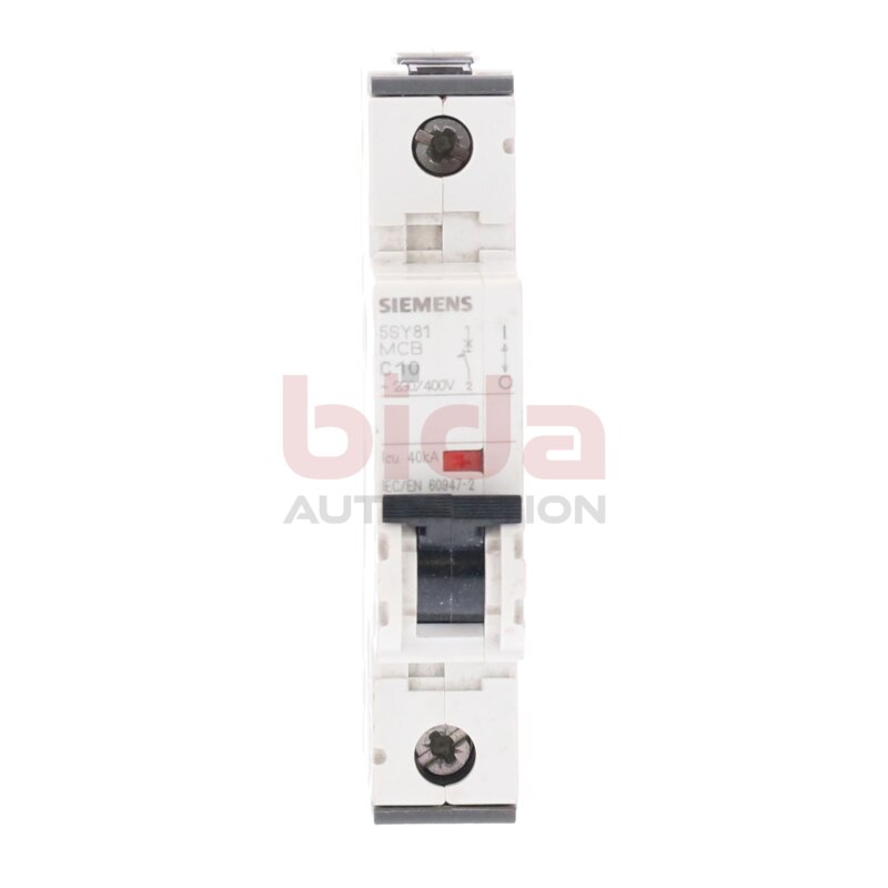 Siemens 5SY81 MCB C10 Leistungsschutzschalter Circuit Breaker