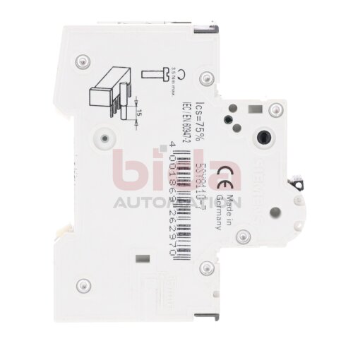 Siemens 5SY81 MCB C10 Leistungsschutzschalter Circuit Breaker