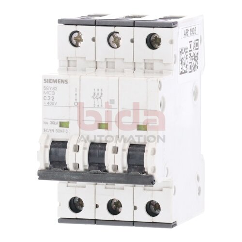Siemens 5SY83 MCB C32 Leistungsschutzschalter Circuit Breaker