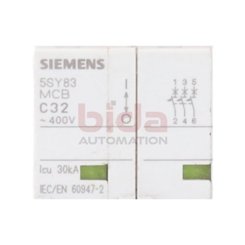 Siemens 5SY83 MCB C32 Leistungsschutzschalter Circuit Breaker