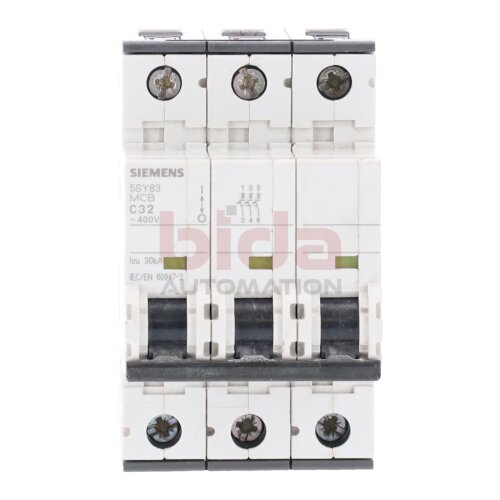 Siemens 5SY83 MCB C32 Leistungsschutzschalter Circuit Breaker