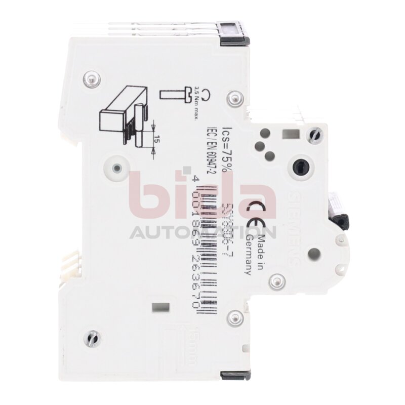 Siemens 5SY83 MCB C6 Leistungsschutzschalter Circuit Breaker
