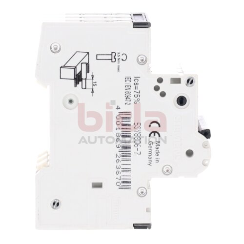 Siemens 5SY83 MCB C6 Leistungsschutzschalter Circuit Breaker