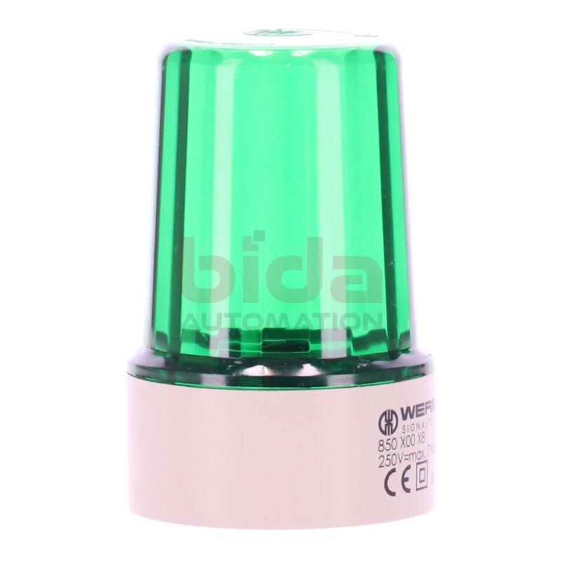 Werma 850 X00 X8 B15d (G) Leuchtmelder Gr&uuml;n Indicator Light Green