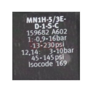 Festo MN1H-5/3E-D-1-S-C 159682 Magnetventil Solenoid Valve