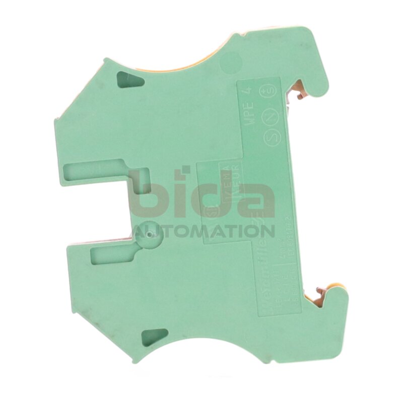 Weidm&uuml;ller WPE 4 Schutzleiter-Reihenklemme Protective conductor terminal block