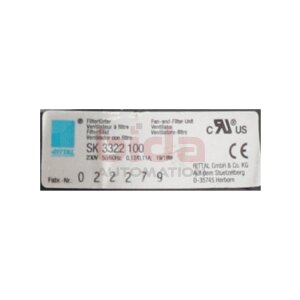 Rittal SK 3322 100 Filterlüfter filter fan 230V
