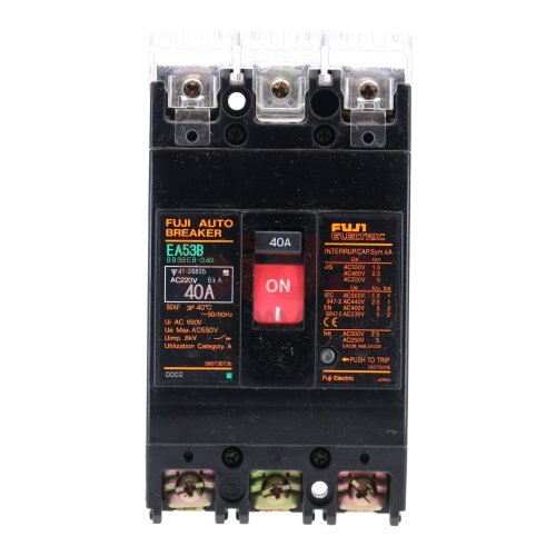 Fuji EA53B BB3BEB-040 40A Leistungsschalter Circuit Breaker 40A 220V