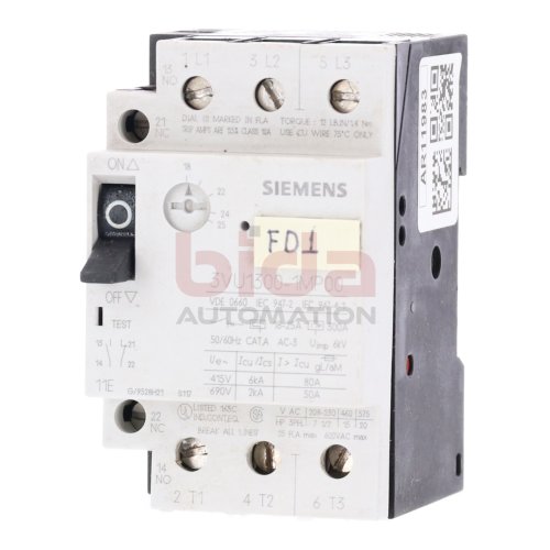 Siemens 3VU1300-1MP00 Leistungsschutzschalter Circuit Breaker  415/690V