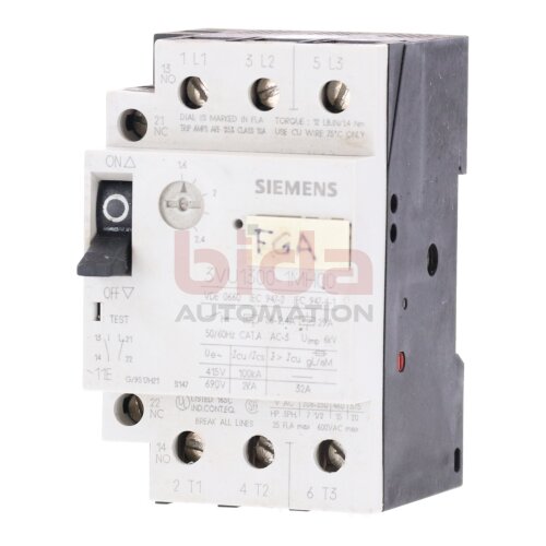 Siemens 3VU1300-1MH00 / 3VU1 300-1MH00 Leistungsschutzschalter Circuit Breaker 415/690V 32A
