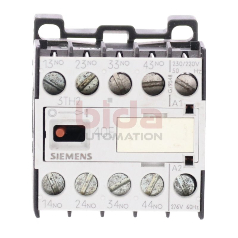 Siemens 3TH2040-0AP0 Hilfssch&uuml;tz Auxiliary Contactor 230/220V