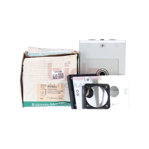 Moeller P3-63/i Aufbauschalter surface mounting switch 63A 220V