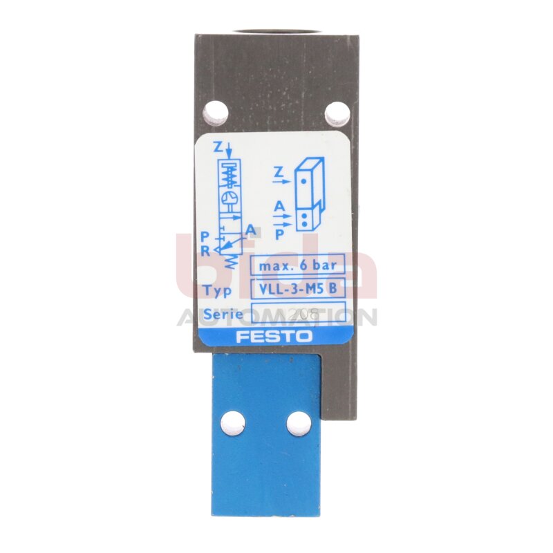 Festo VLL-3-M5 B Phneumatikventil pneumatic valve 6 bar