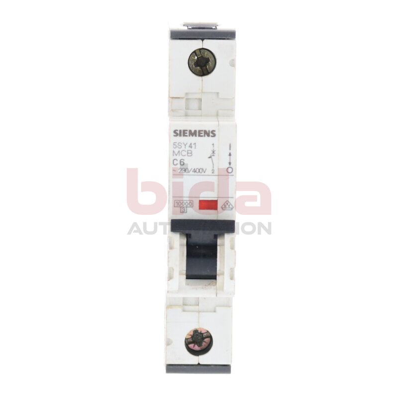 Siemens 5SY41 MCB C6 Leistungsschutzschalter Circuit Breaker 230/400V