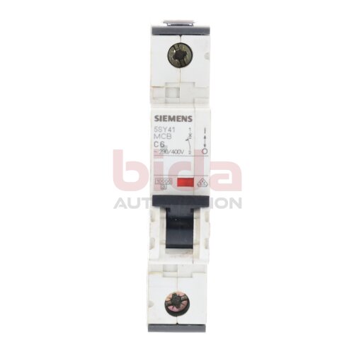 Siemens 5SY41 MCB C6 Leistungsschutzschalter Circuit Breaker 230/400V