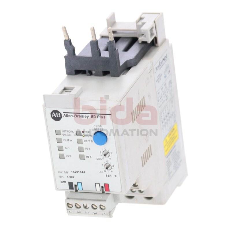 Allen-Bradley 193-EC2PB &Uuml;berlastungsrelais Overload Relay 0,4-2A 24V