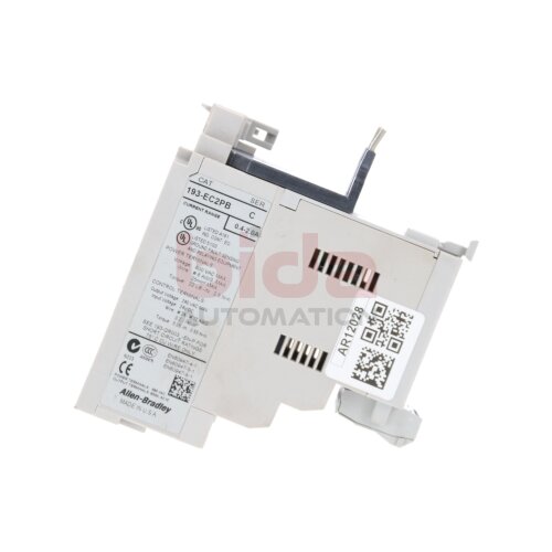 Allen-Bradley 193-EC2PB &Uuml;berlastungsrelais Overload Relay 0,4-2A 24V