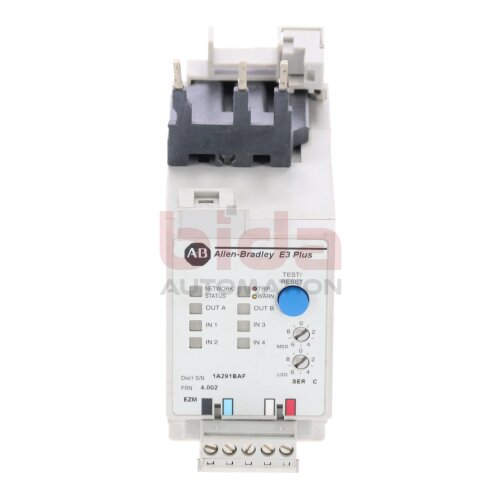Allen-Bradley 193-EC2PB &Uuml;berlastungsrelais Overload Relay 0,4-2A 24V