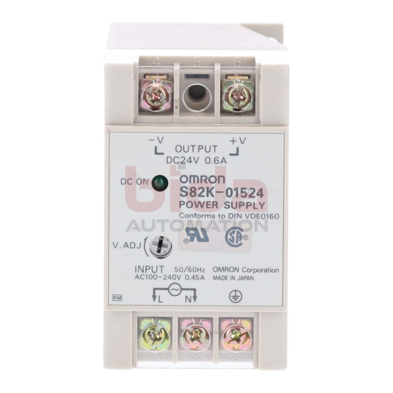 Omron S82K-01524 Stromversorgung Power Supply 24V 0,6A