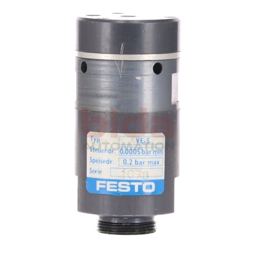 Festo VE-5 (3717)  Verst&auml;rkerkopf amplifier head 0,2 bar