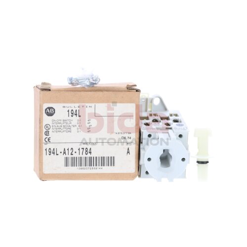 Allen-Bradley 194L-A12-1784 Ein-Aus-Schalter On-Off Switch 220-500V 12A