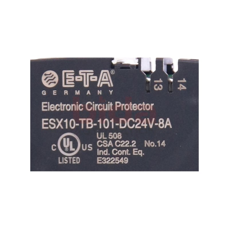 E-T-A ESX10-TB-101-DC24V-8A (6849) Electronic circuit protector