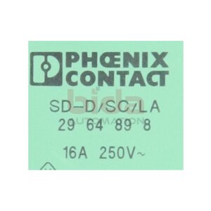 Phoenix Contact Phoenix SD-D/SC/LA (2964898) Steckdose /...