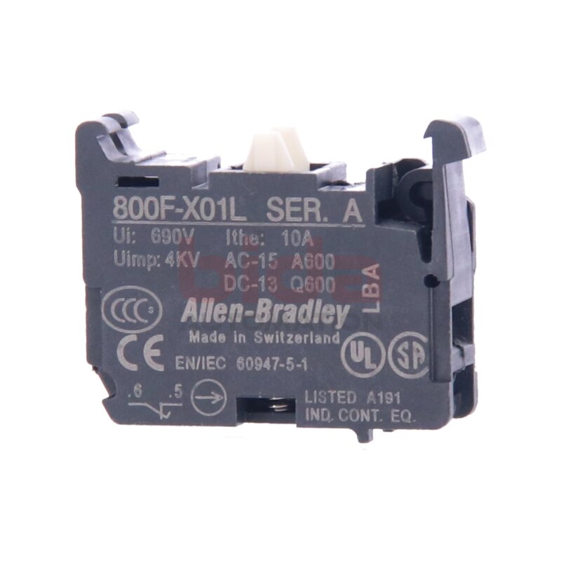 Allen-Bradley 800F-X01L Kontaktblock / Contact block 690V 10A
