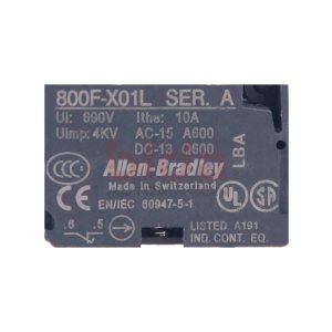 Allen-Bradley 800F-X01L Kontaktblock / Contact block 690V...