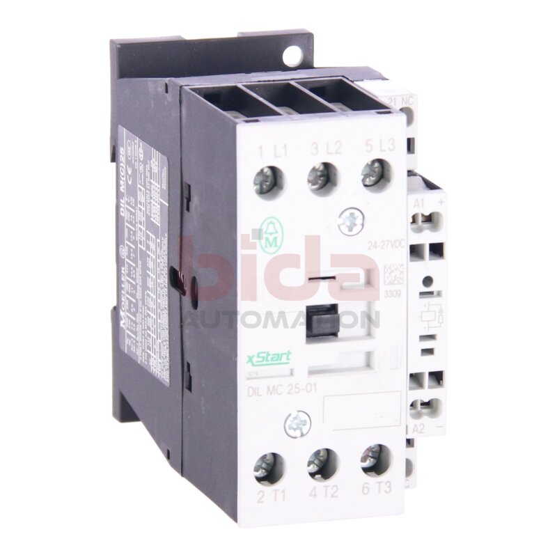 Moeller DIL MC 25-01 Leistungssch&uuml;tz / Power Contactor 250VDC 40A