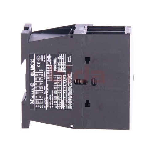 Moeller DIL MC 25-01 Leistungssch&uuml;tz / Power Contactor 250VDC 40A
