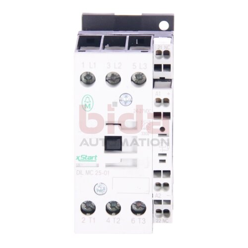 Moeller DIL MC 25-01 Leistungssch&uuml;tz / Power Contactor 250VDC 40A
